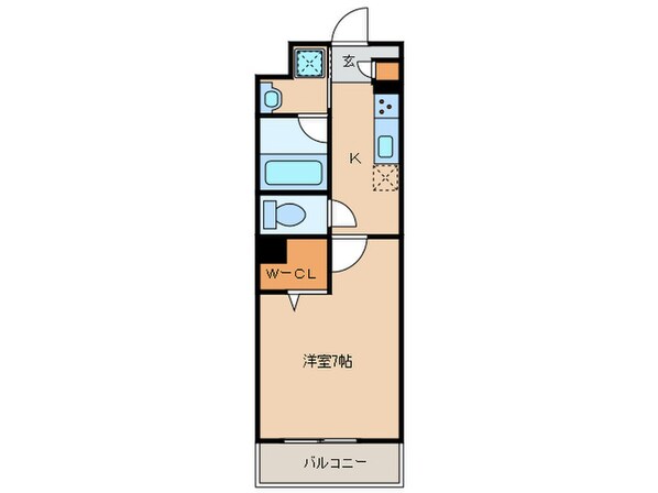 PRIMALE今池の物件間取画像